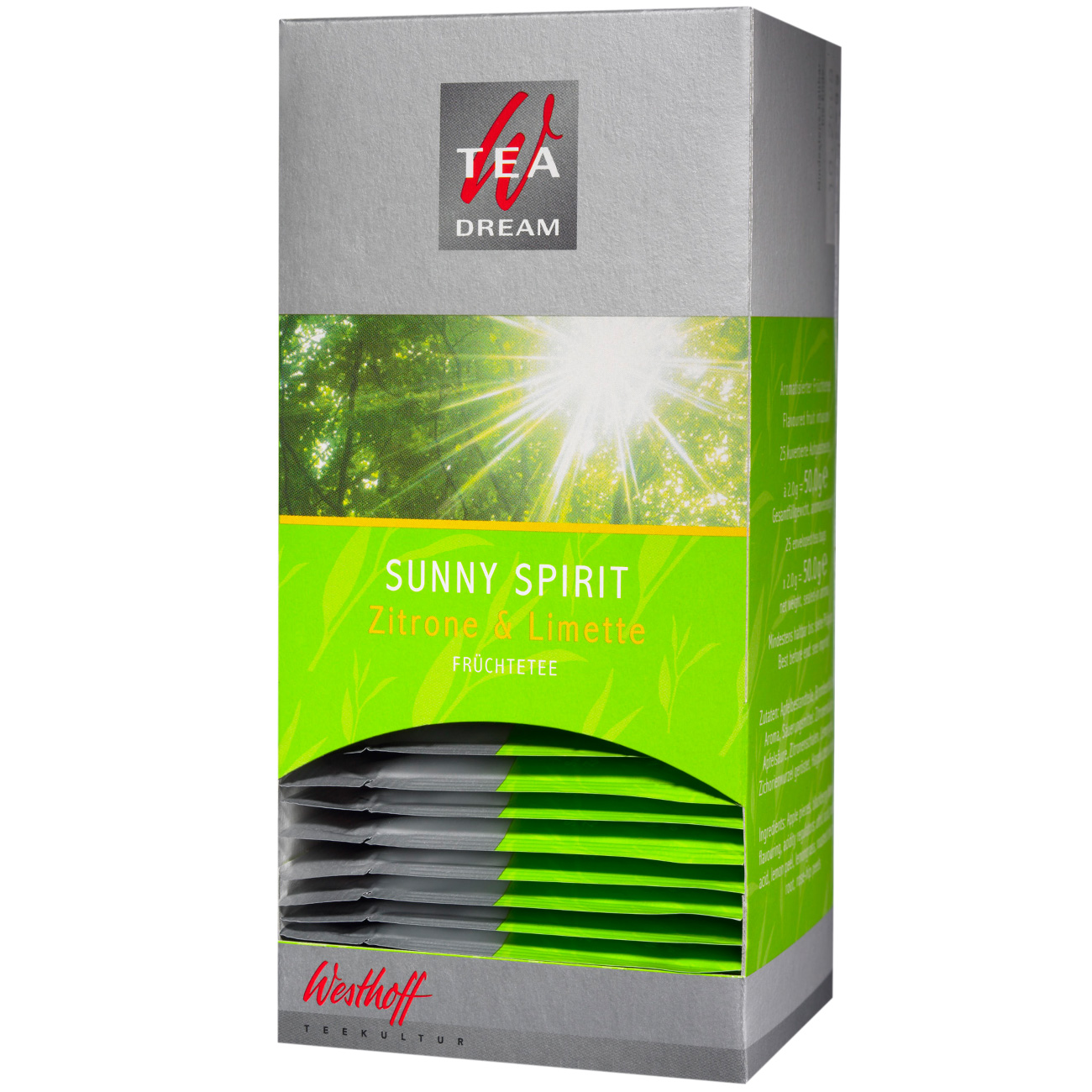Tee Shop | Westhoff Sunny Spirit Zitrone &amp; Limette 25 x 2 g | TEE IM ...