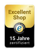 Trusted Shops Excellent Shop Award – 15 Jahre zertifiziert